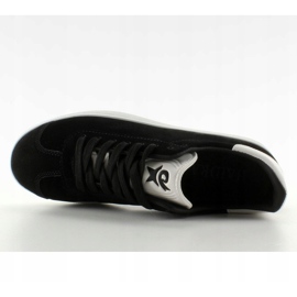 Zapatillas de ante Juniorki BK6180-1 Negro blanco 4