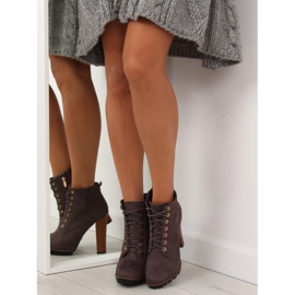 Botas grises con tacones 118-1 gris 3