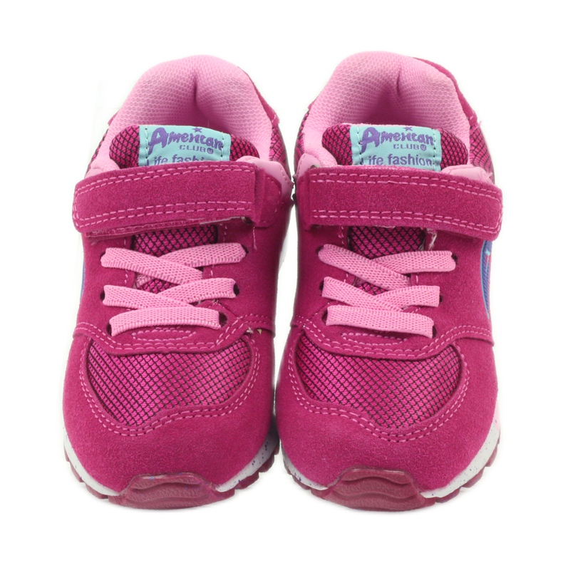 American Club Zapatillas deportivas American ADI para niños 15110 rosa 4