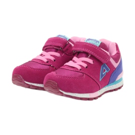 American Club Zapatillas deportivas American ADI para niños 15110 rosa 3