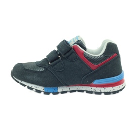 American Club Calzado deportivo americano ADI para niños 15110 gris rojo azul marino 2