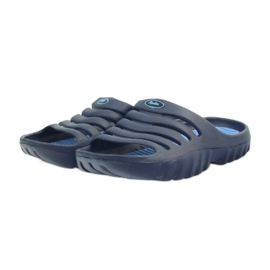 American Club Zapatillas de piscina para niños americanos zapatillas azul marino 3