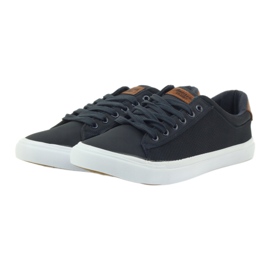 American Club Zapatillas americanas zapatillas de deporte zapatos de hombre marrón azul marino 3