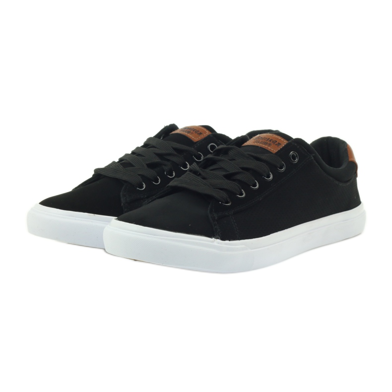 American Club Zapatillas americanas zapatillas de deporte zapatos de hombre negro marrón 3