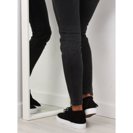 Deportivas negras de mujer A-63 Black negro 4