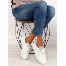 Zapatillas de mujer blancas BL131P White blanco 4
