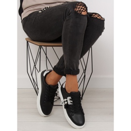 Deportivas negras de mujer 88038 NEGRO/BLANCO 6