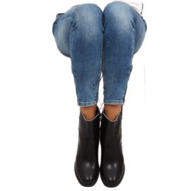 Botas negras para mujer NC270 Black negro 5
