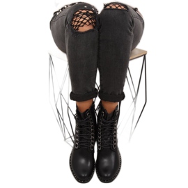 Botas Workery negras para mujer NC236 negro 7