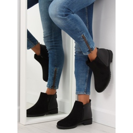Botines negros negros para mujer NB225P Black 6