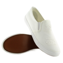Zapatillas slip-on blanco BL126P Blanco 3