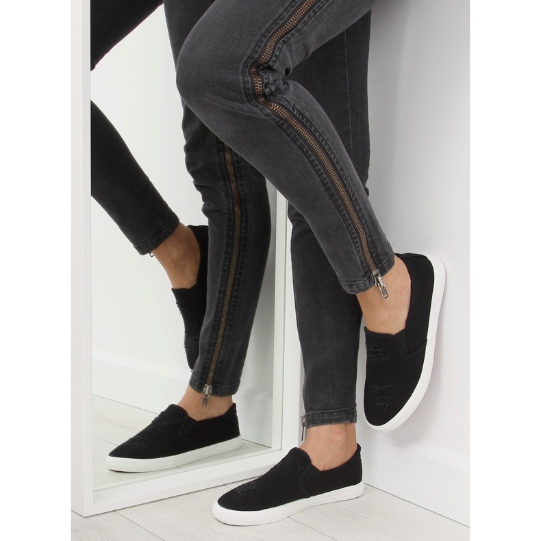 Zapatillas slip-on negro BL126P Negro 1