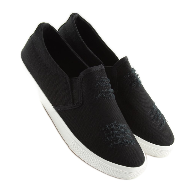 Zapatillas slip-on negro BL126P Negro 2