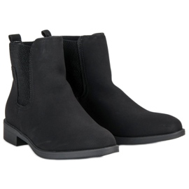 Botines Chelsea negros de mujer 3