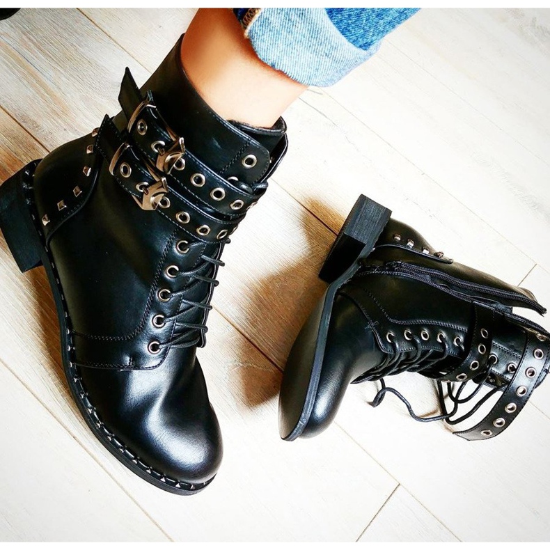 Seastar Botas de trabajo casual negro 2