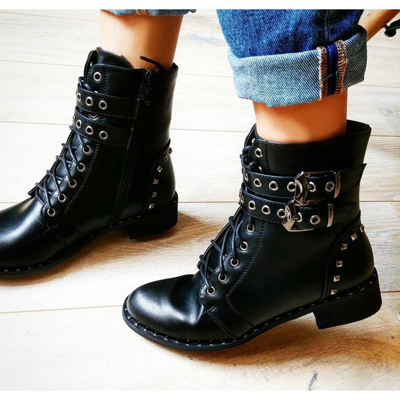 Seastar Botas de trabajo casual negro 1
