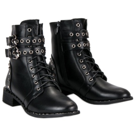 Seastar Botas de trabajo casual negro 5