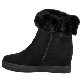 Seastar Botas de cuña negras negro 1 Seastar Botas de cuña negras negro 1