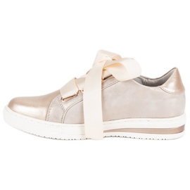 Filippo Zapatos dorados atados 4