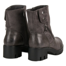 Filippo Botas cómodas con protector gris 4