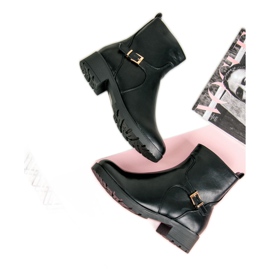 J. Star Botas negras negro 7