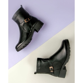 J. Star Botas negras negro 8