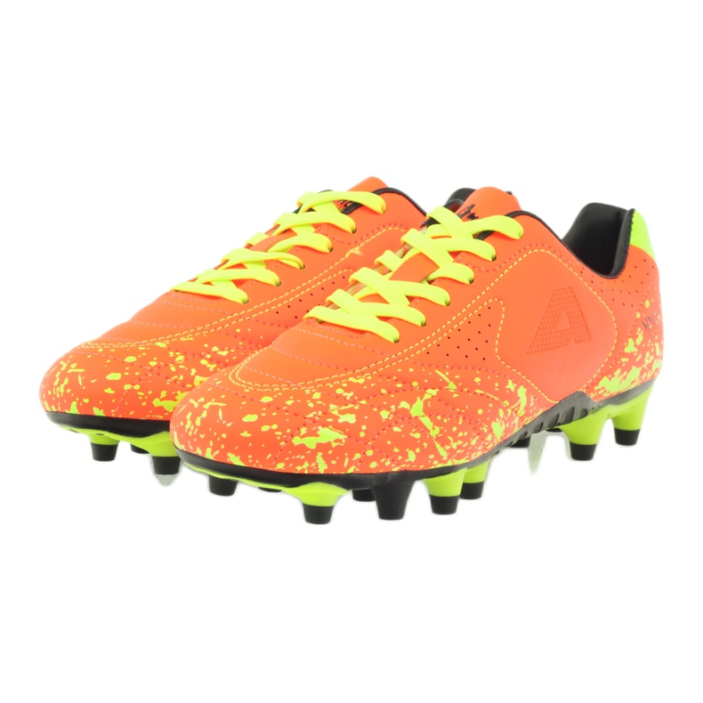 American Club American ADI zapatos deportivos tacos para niños naranja 170611 naranjas y tintos 3