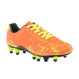 American Club American ADI zapatos deportivos tacos para niños naranja 170611 naranjas y tintos 1