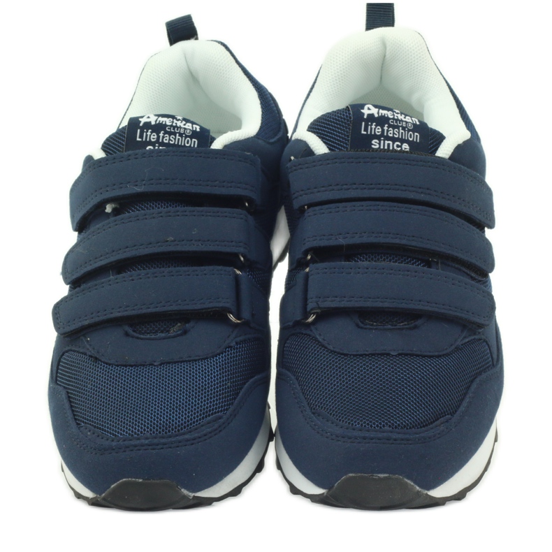 American Club Zapatillas deportivas de mujer American ADI 1754 azul marino 4