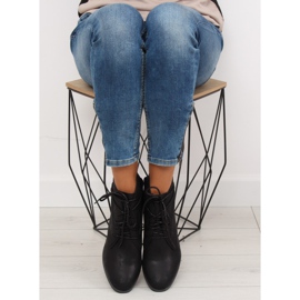 Botas negras con cordones K-91 black negro 3