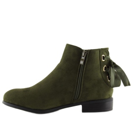 Botines chelsea verdes para mujer 3740 oliva 6