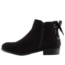 Botines Chelsea negros para mujer 3740 Negro 6