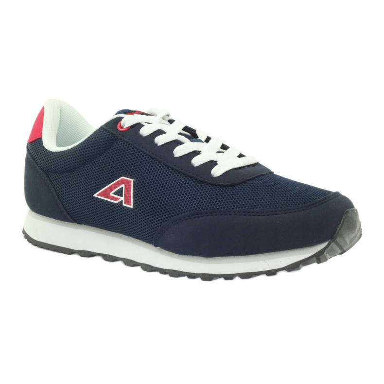 American Club Zapatillas deportivas American ADI para mujer 1756 azul marino rojo 1