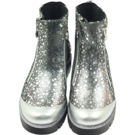 Botas botas aislantes Bartek negro y plata gris 5