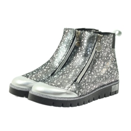 Botas botas aislantes Bartek negro y plata gris 4