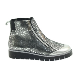 Botas botas aislantes Bartek negro y plata gris 1
