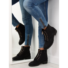 Botas de madera negras LB-238 Black negro 1 Botas de madera negras LB-238 Black negro 1