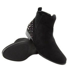 Negro Botas Jodhpur MB188-112 negro 1