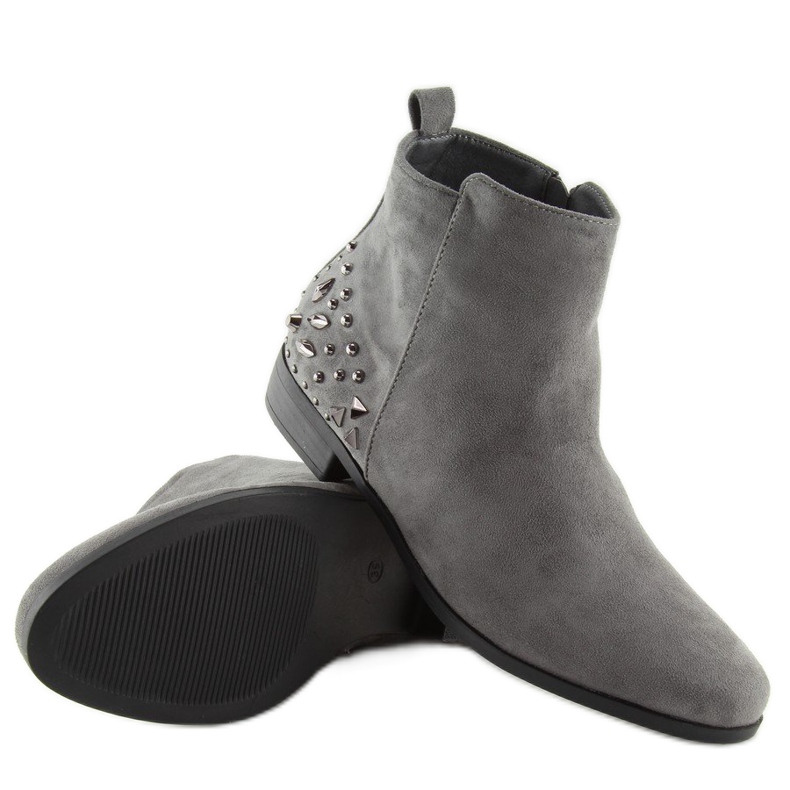 Botas grises Jodhpur MB188-112 gris 1