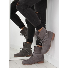 Gris Botas grises para mujer W305 gris 1 Gris Botas grises para mujer W305 gris 1