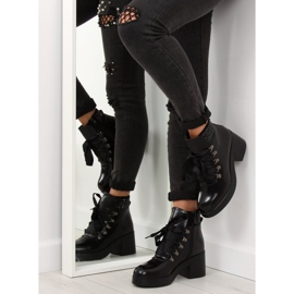 Botas negras con suela alta 0-183 negro 1