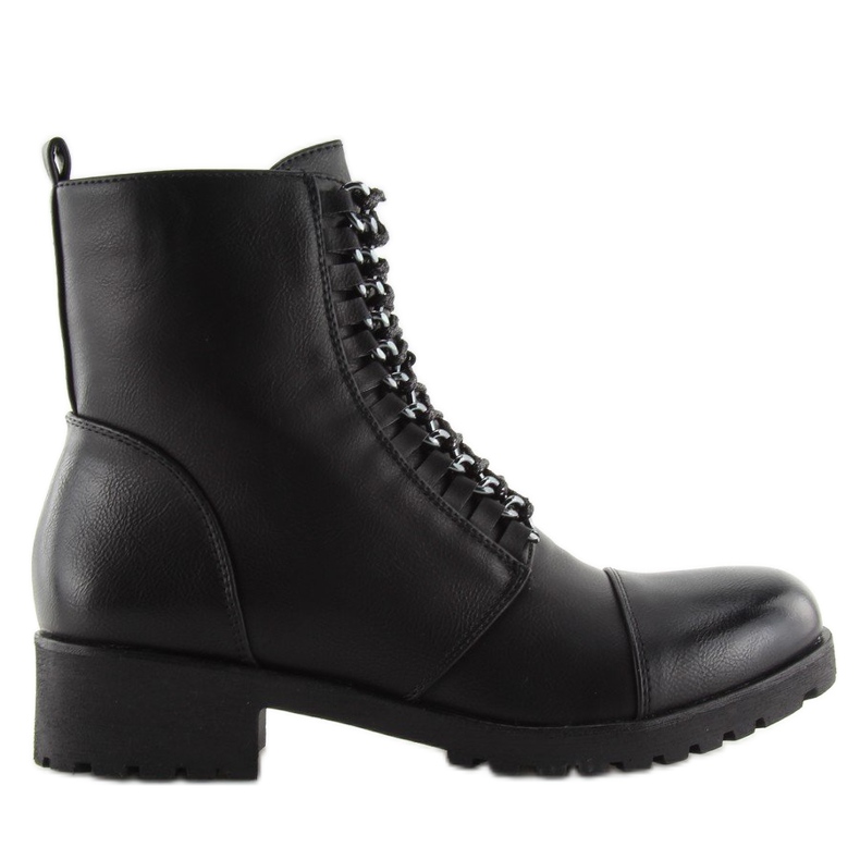 Botas de trabajo negras A89626 Negro 2