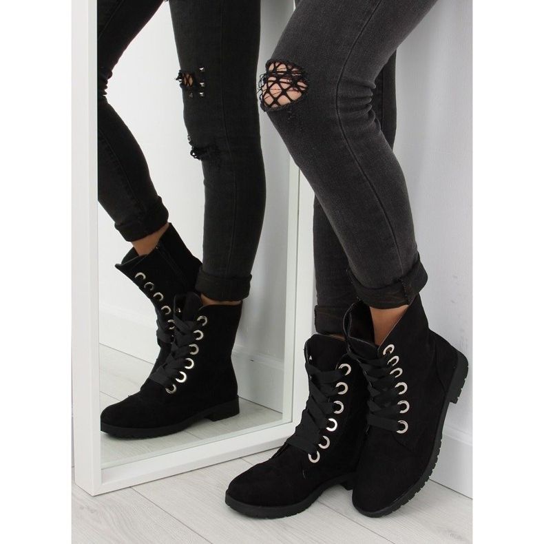 Black AB-8 Black botas de trabajo negras negro 2 Black AB-8 Black botas de trabajo negras negro 2