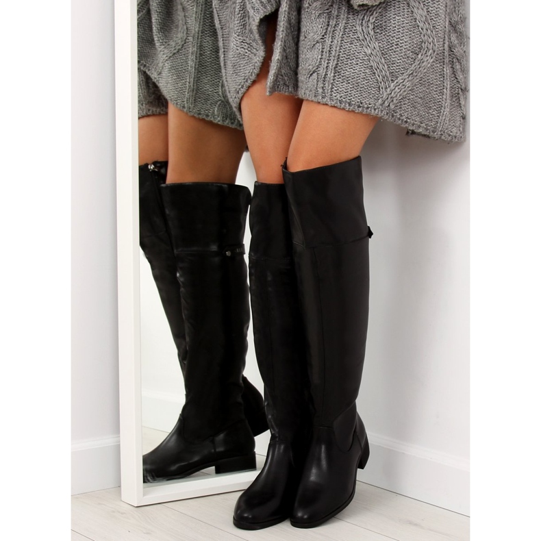 Botas mosqueteras negro A-22 Black 1 Botas mosqueteras negro A-22 Black 1