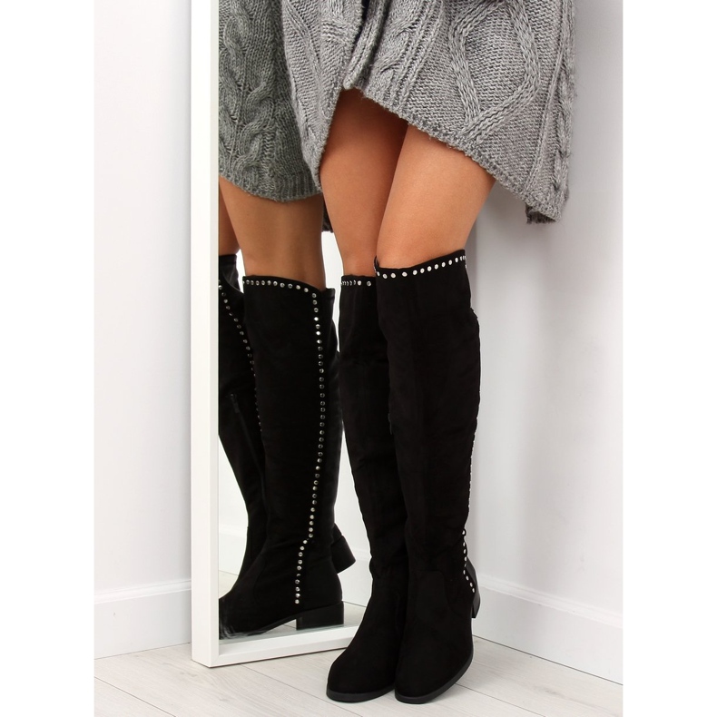 Botas mosquetero negras FC-H101 negro 2