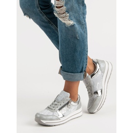 Kayla Zapatillas de mujer con estilo gris 1