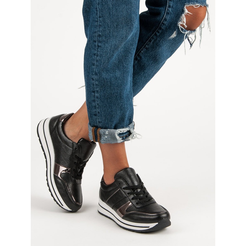 Zapatillas negras negro 1