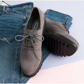 Zapatos de ante gris 7