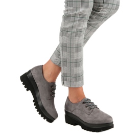 Zapatos de ante gris 3