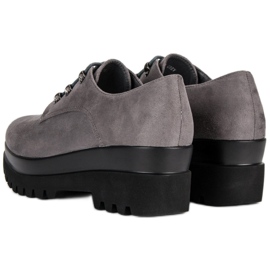 Zapatos de ante gris 6
